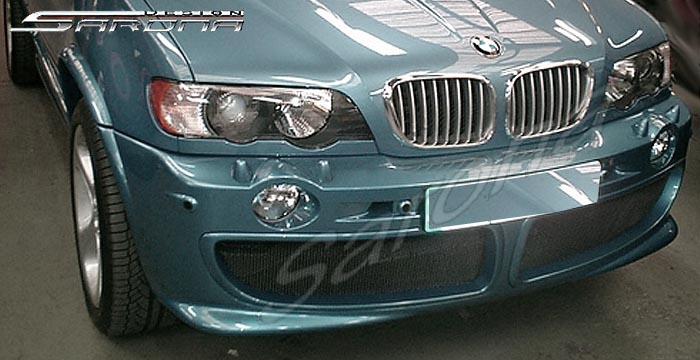 Custom BMW X5 Front Bumper  SUV/SAV/Crossover (2000 - 2003) - $750.00 (Part #BM-016-FB)